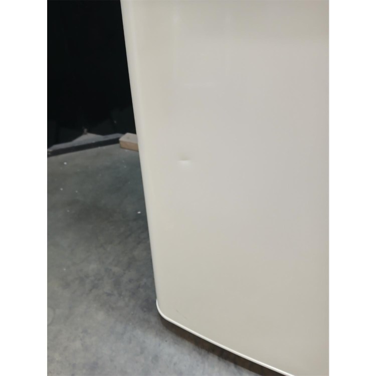 Refurbished 153 Litre 60/40 Retro Freestanding Fridge Freezer - Cream Total No Frost