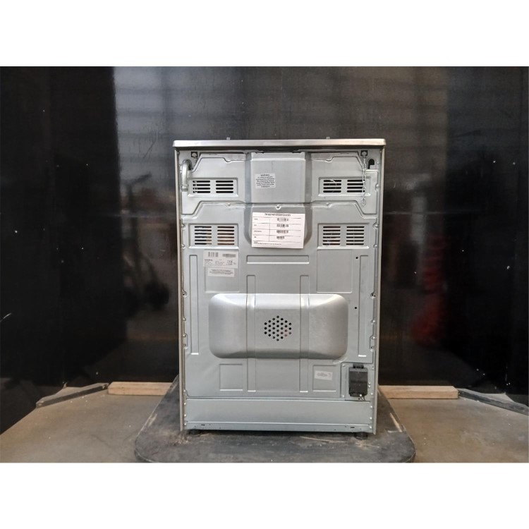 Refurbished electriQ 60cm Dual Fuel Cooker - Stainless Steel