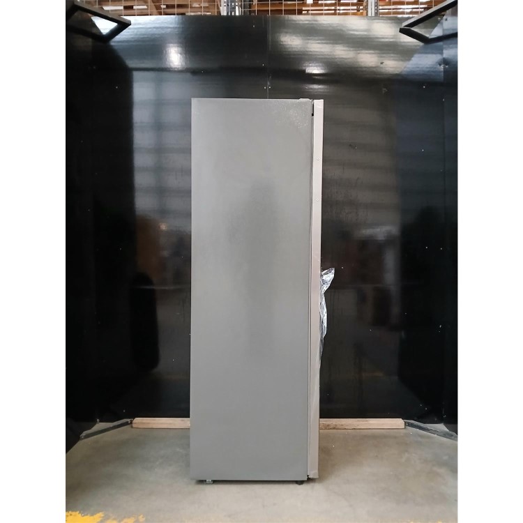 GRADE A2 - electriQ 206 Litre Frost Free Freestanding Freezer - Stainless Steel