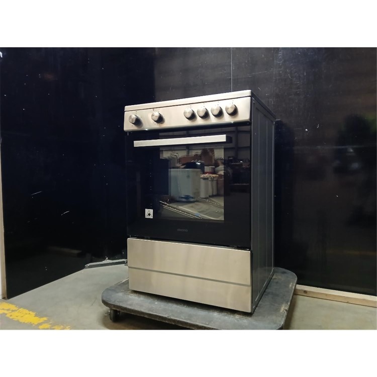 Refurbished electriQ 60cm Electric Cooker - Stainless Steel
