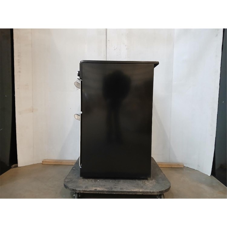 GRADE A2 - electriQ 60cm Double Oven Electric Cooker - Cream