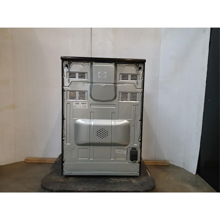 GRADE A2 - electriQ 60cm Double Oven Electric Cooker - Cream