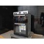 GRADE A2 - electriQ Built-In Electric Double Oven - Stainless Steel