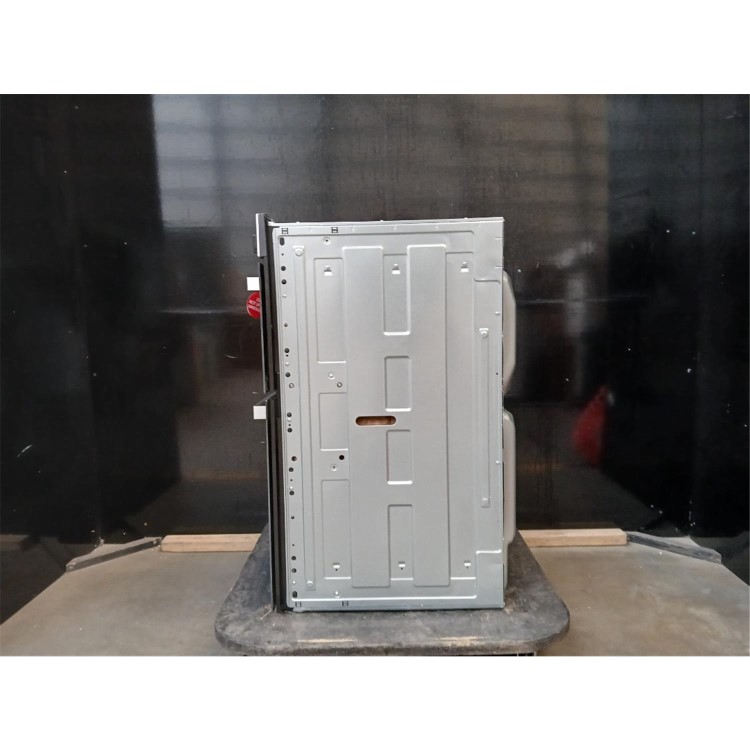 GRADE A2 - electriQ Built-In Electric Double Oven - Stainless Steel