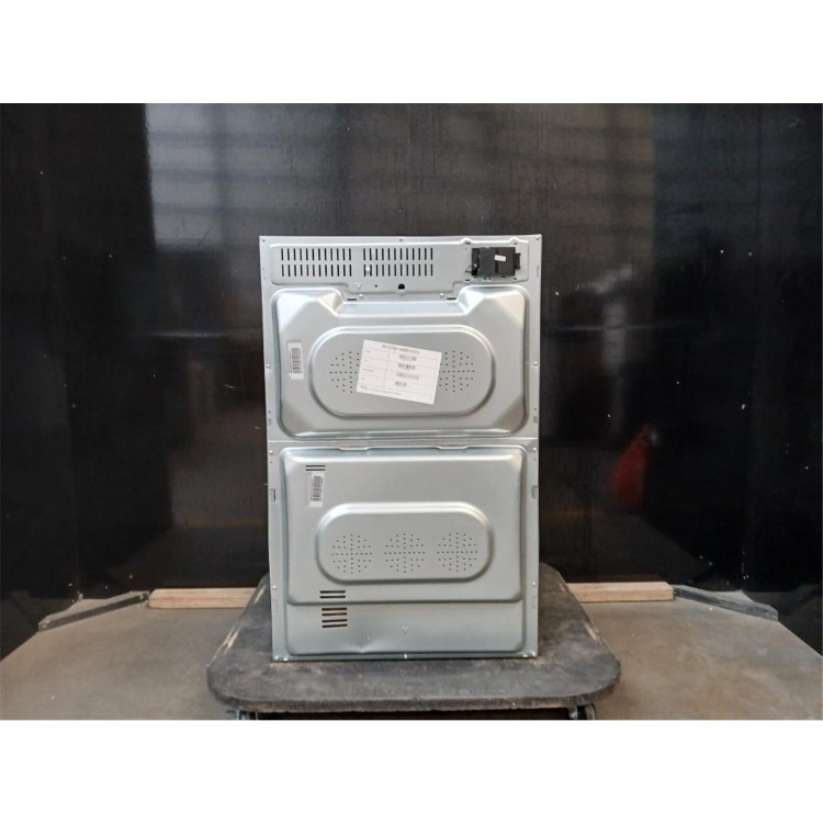 GRADE A2 - electriQ Built-In Electric Double Oven - Stainless Steel