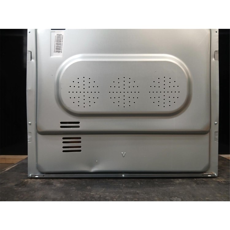 GRADE A2 - electriQ Built-In Electric Double Oven - Stainless Steel