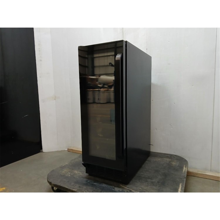 GRADE A2 - electriQ 18 Bottle Capacity 30cm Freestanding Under Counter Wine Cooler - Black