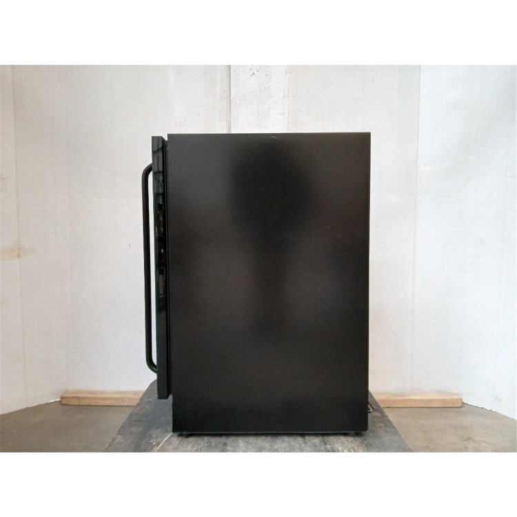 GRADE A2 - electriQ 18 Bottle Capacity 30cm Freestanding Under Counter Wine Cooler - Black