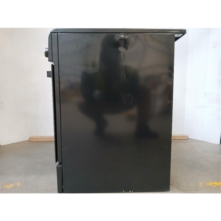 GRADE A3 - electriQ 90cm Single Cavity Induction Range Cooker - Black