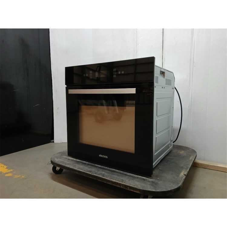 GRADE A2 - electriQ Electric Single Oven with Touch Controls - Black