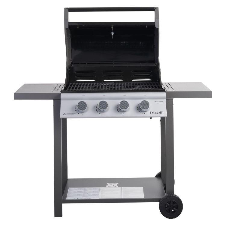 Dangrill 95282 4 Burner Gas BBQ - Award winning Scandanavian Design - New for 2020