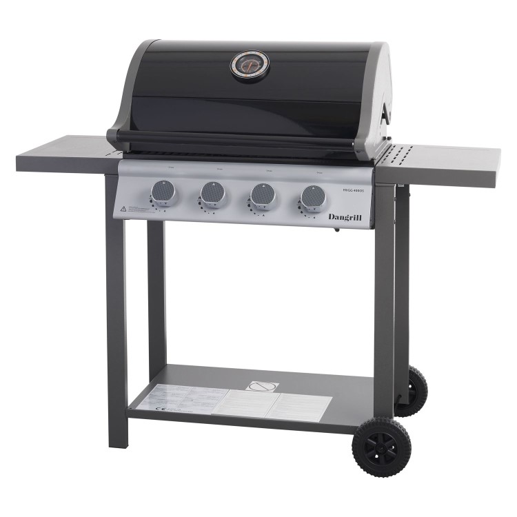 Dangrill 95282 4 Burner Gas BBQ - Award winning Scandanavian Design - New for 2020