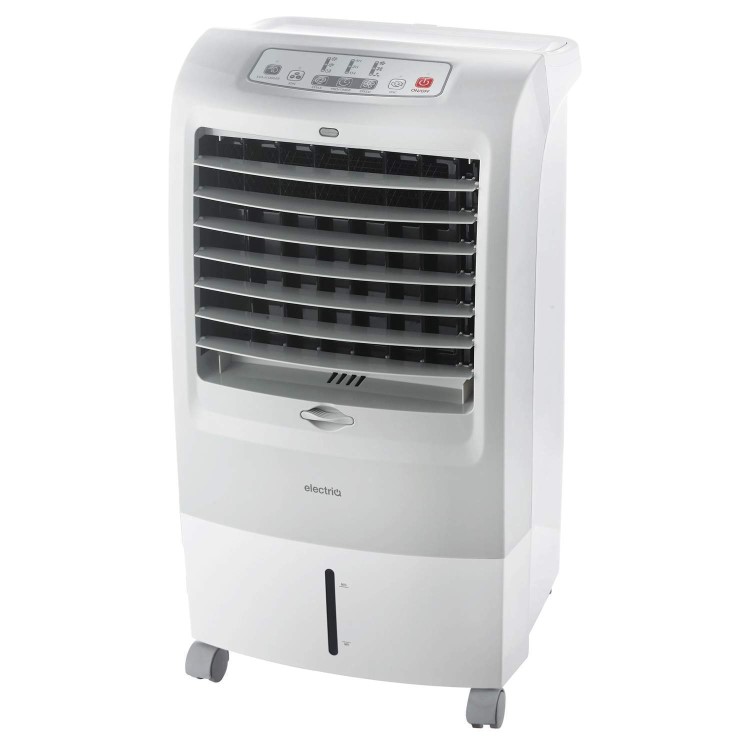 GRADE A1 - electriQ 15L Portable Evaporative Air Cooler Air Purifier with anti-Bacterial Ioniser and Humidifier