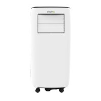 GRADE A2 - Refurbished electriQ EcoSilent 10000 BTU Portable Air Conditioner for rooms up to 28 sqm