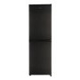 GRADE A2 - electriQ 253 Litre 50/50 Freestanding Fridge Freezer - Dark Inox