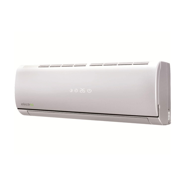 GRADE A1 - electriQ 9000 BTU Panasonic Powered Quick Connector Smart Wall Mounted Split Air Conditioner with Heat Pump 4 meter