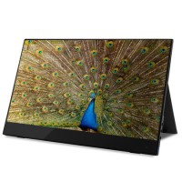 GRADE A2 - electriQ 15.6" IPS UHD 4K Touch Screen USB-C Portable Monitor