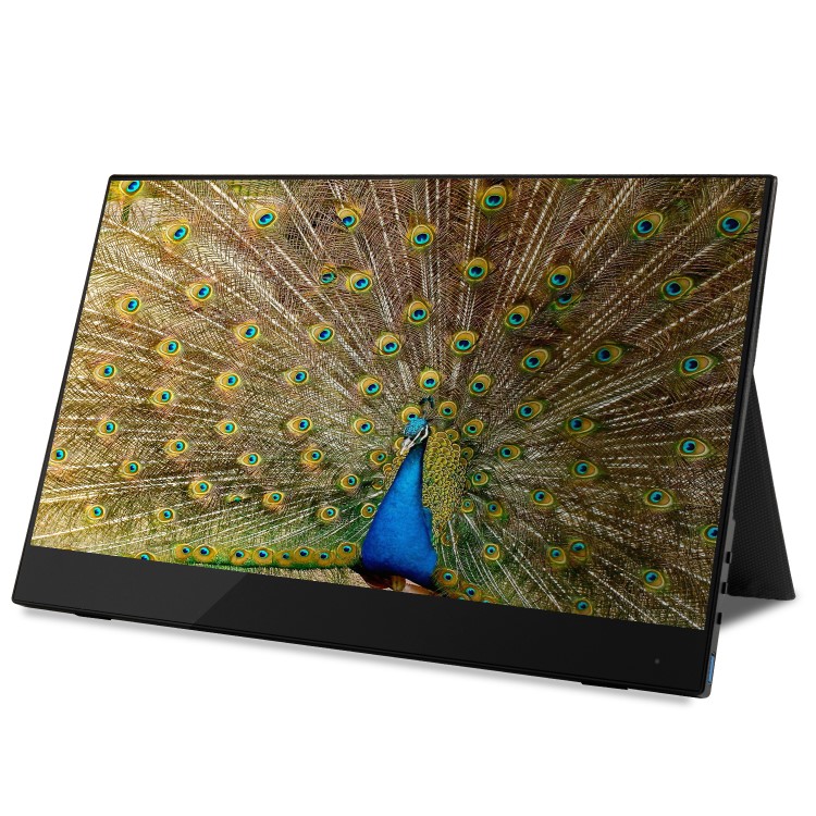 GRADE A2 - electriQ 15.6" IPS UHD 4K Touch Screen USB-C Portable Monitor