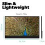GRADE A2 - electriQ 15.6" IPS UHD 4K Touch Screen USB-C Portable Monitor