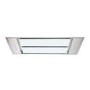 electriQ 110cm Flush to Ceiling Cooker Hood - Stainless Steel