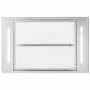 electriQ 110cm Flush to Ceiling Cooker Hood - Stainless Steel