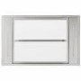 electriQ 110cm Flush to Ceiling Cooker Hood - Stainless Steel