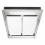 electriQ 110cm Flush to Ceiling Cooker Hood - Stainless Steel