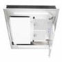 electriQ 110cm Flush to Ceiling Cooker Hood - Stainless Steel