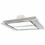 electriQ 110cm Flush to Ceiling Cooker Hood - Stainless Steel