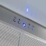 electriQ 110cm Flush to Ceiling Cooker Hood - Stainless Steel