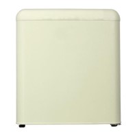GRADE A1 - electriQ 45 Litre Freetanding Table Top Fridge Retro 48cm Wide - Cream