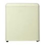 GRADE A1 - electriQ 45 Litre Freetanding Table Top Fridge Retro 48cm Wide - Cream
