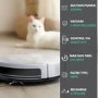 Refurbished electriQ TONY Robotic Vacuum Cleaner and Mop - 4000Pa Suction - White