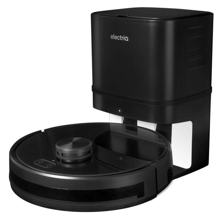 Refurbished electriQ iQlean-LR02C30 MIMO Robot Vacuum Cleaner - 4000Pa Suction - LDS Laser navigation and Auto Empty Dock