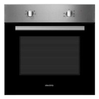 GRADE A1 - electriQ 70 litre 6 Function Built in Static Electric Single Oven - supplied with a plug