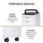 electriQ Essential 12L Quiet Low-Energy Dehumidifier