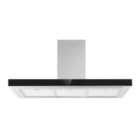 Refurbished electriQ EIQTOUCH90SLIM 90cm Slimline Touch Cooker Hood Stainless Steel