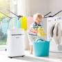 GRADE A2 - electriQ 20 Litre Dehumidifier with Humidistat and Carbon Filter