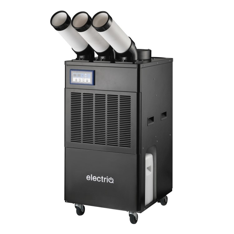 Refurbished electriQ 18000 BTU Portable Commercial Air Conditioner - Heavy Duty Metal Body