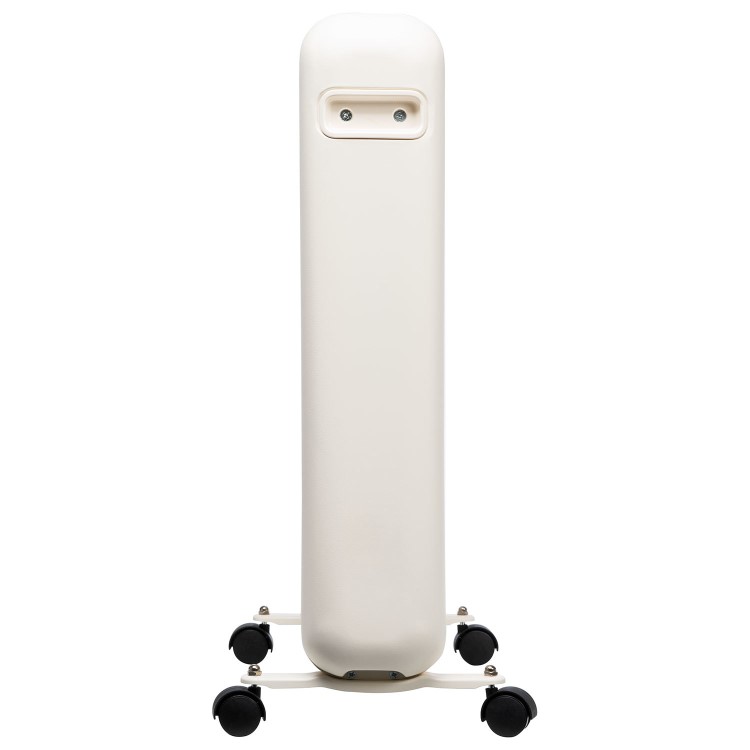 electriQ 2400W Smart WiFi Eco Oil-Free Radiator & Panel Heater with Thermostat Timer & Remote - White