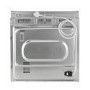 Refurbished electriQ EQBIOLG1DARKINOX 60cm Single Built In Electric Oven Dark Grey Stainless Steel