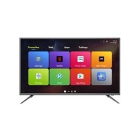 Refurbished electriQ 50" 4K Ultra HD LED Freeview HD Smart Android TV without Stand