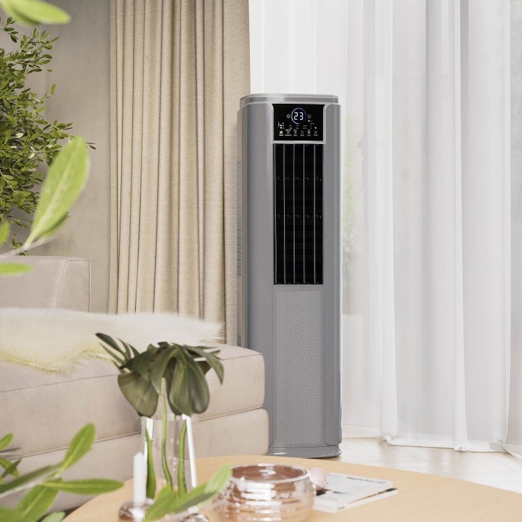 Refurbished electriQ SupremeCool 8000 BTU Quiet Portable Air Conditioner No Remote