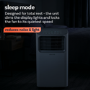 Refurbished electriQ Slimline 9000 BTU Portable Air Conditioner