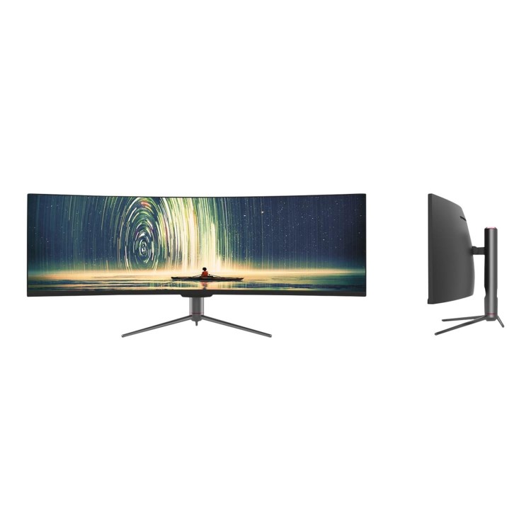 Refurbished electriQ 43" Super UW FreeSync 120hz QLED HDR600 Curved Monitor