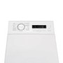 GRADE A2 - electriQ EIQWMTL75 7.5kg 1200rpm Freestanding Top Loading Washing Machine - White