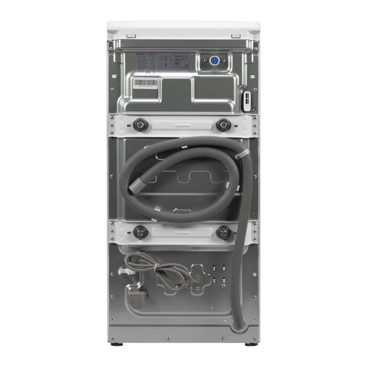 GRADE A2 - electriQ EIQWMTL75 7.5kg 1200rpm Freestanding Top Loading Washing Machine - White