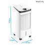 Electriq AC100RE-V3   Evaporative Cooler .  3 in 1_ Fan Purifier & Humidifier. 3 Speed Fan.  Quiet Operation. remote control 