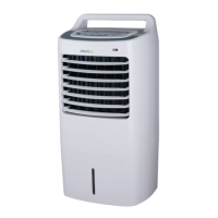 electriQ 10L Evaporative Air Cooler and anti-bacterial Air Purifier with Remote control