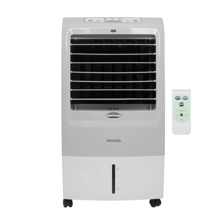 GRADE A2 - electriQ 15L Portable Evaporative Air Cooler Air Purifier with anti-Bacterial Ioniser and Humidifier